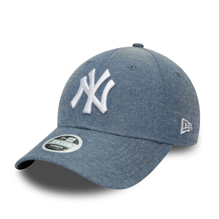 New York Yankees League Essential Naiset 9FORTY Lippis Sininen - New Era Lippikset Halpa hinta FI-438702